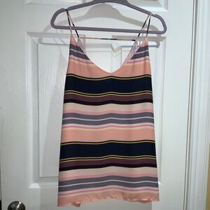 LOFT Multicolor Striped Camisole